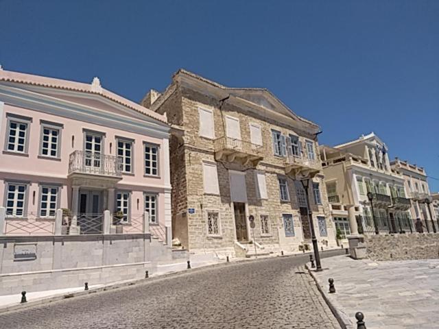 Hermes Penthouse Ermoupoli Bagian luar foto