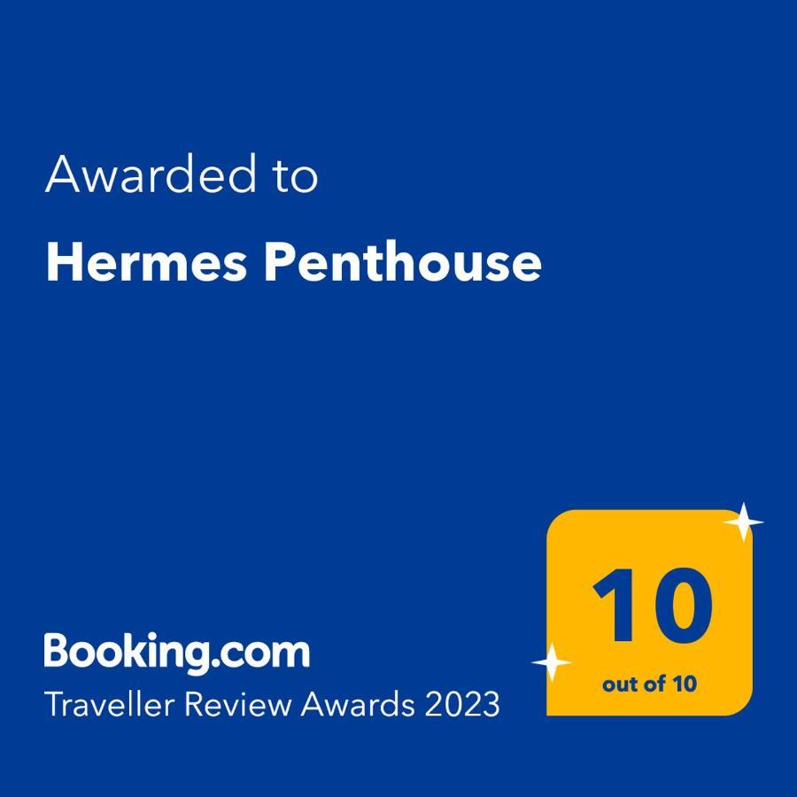 Hermes Penthouse Ermoupoli Bagian luar foto